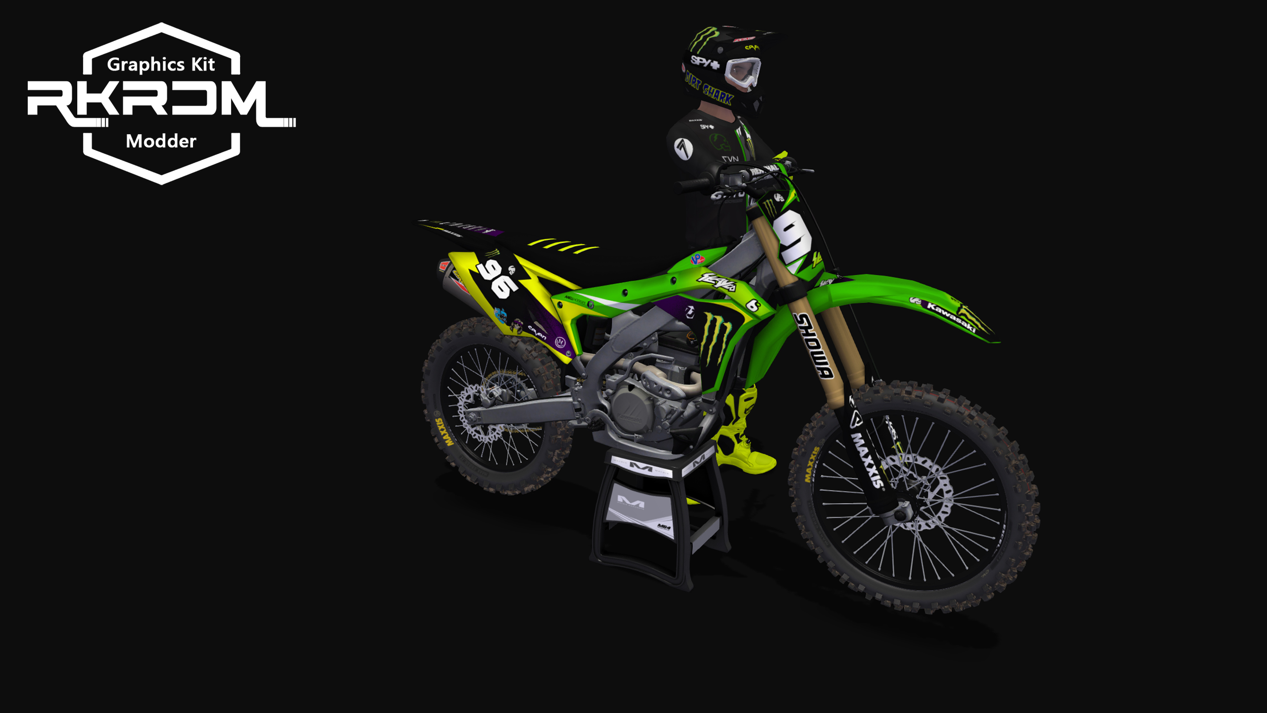 Axell Hodges #96 (Bike + All Gear Set) | MXB-Mods.com