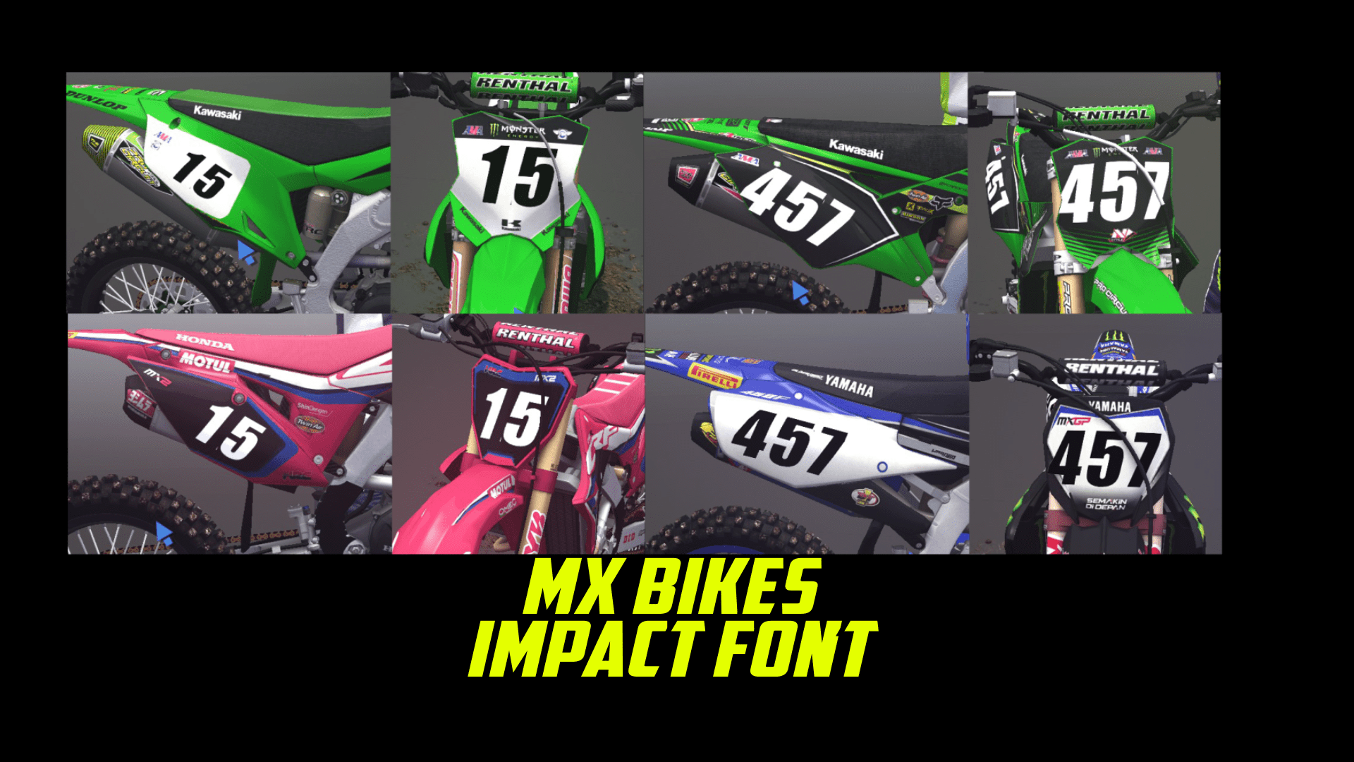 **Bike Font Pack** 2 fonts and more!!