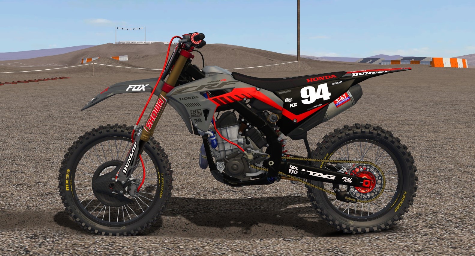 2021 CRF 450 MNKY Roczen | MXB-Mods.com