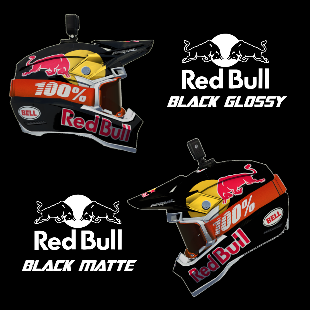 robot Large universe Define Bell Moto 10 Black Red Bull Paints (Glossy&Matte) – MXB-Mods.com