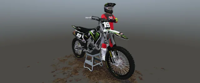 Monster Energy White Husky (Public Version) – MXB-Mods.com