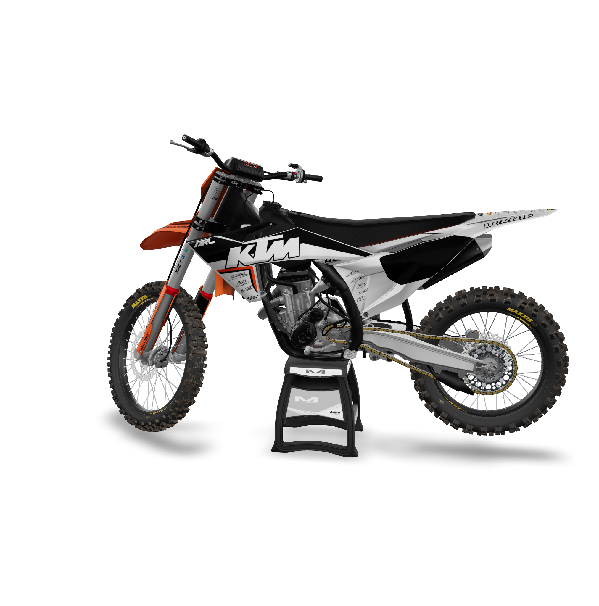 ACC White Black Ktm – MXB-Mods.com